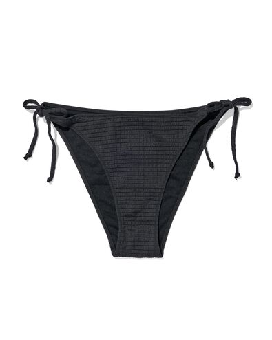 dames bikinibroekje strik zwart