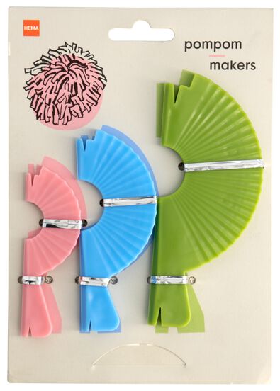 pomponmakers - 3 stuks