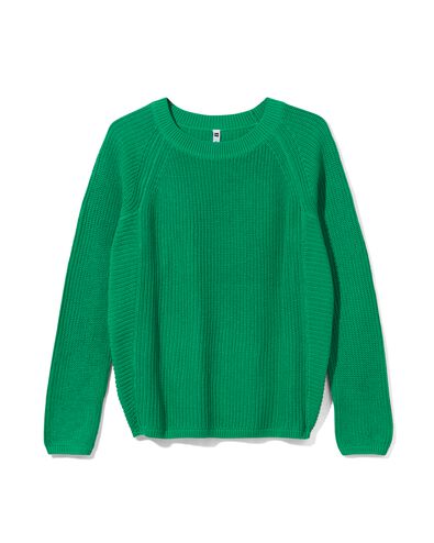 damestrui gebreid Olena groen