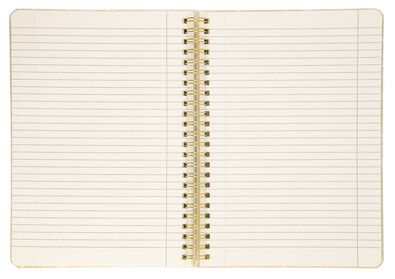 notitieboek met spiraal A5 gelinieerd