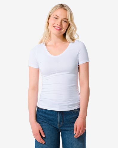 dames t-shirt wit