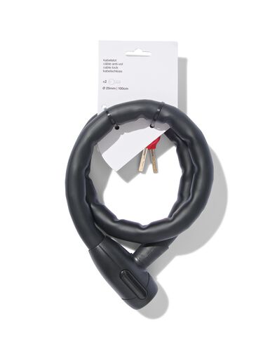 kabelslot 100cm &Oslash;25mm zwart