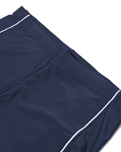 heren sportzwembroek donkerblauw