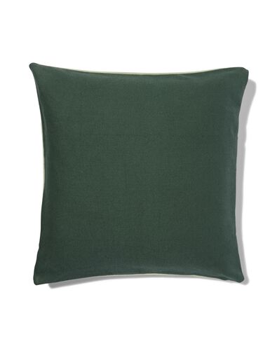 kussenhoes katoen 50x50 groen