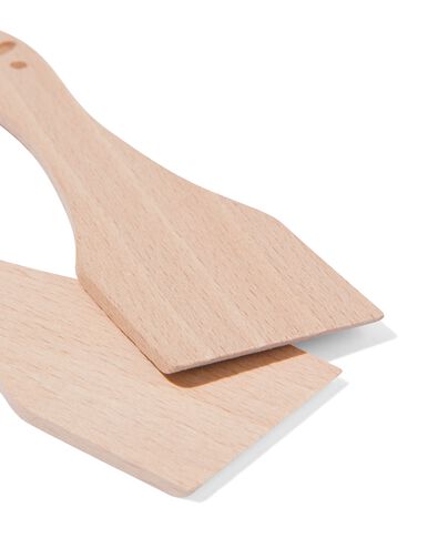 gourmet spatels hout - 4 stuks