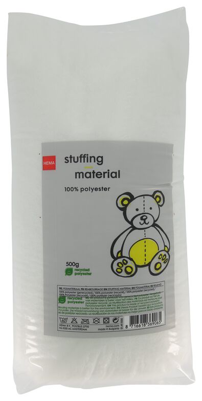 vulmateriaal 500gr polyester