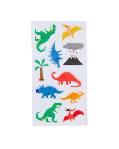stickervellen 3D dino 19x10 - 2 stuks