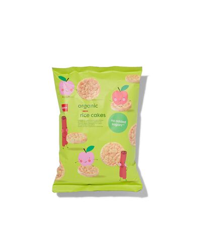 biologische rijstwafels appel-kaneel 50gram