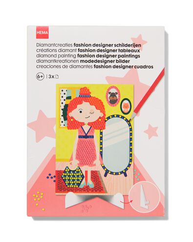diamantcreaties kleding ontwerpen - 3 stuks