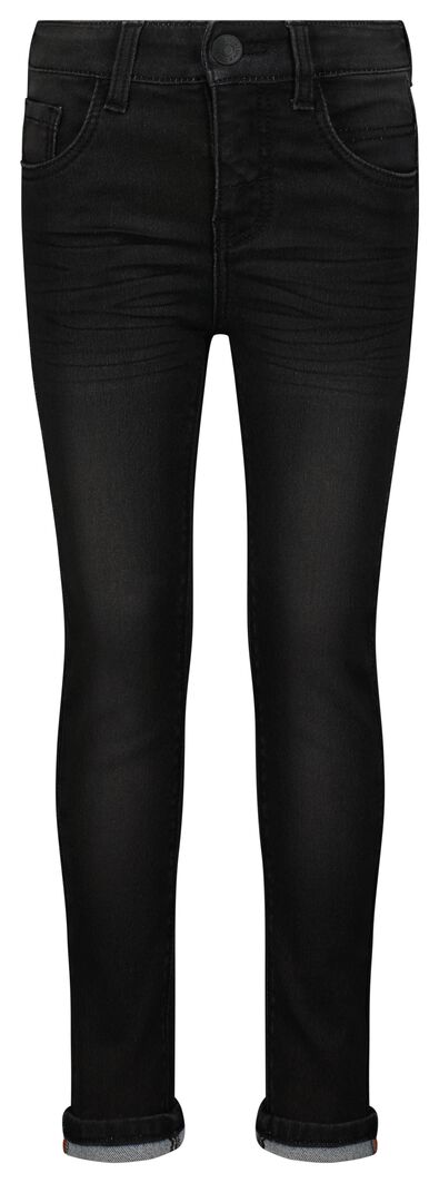kinder broek jogdenim skinny fit zwart