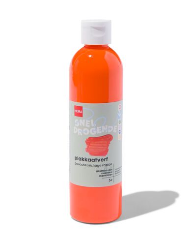 plakkaatverf oranje 250ml