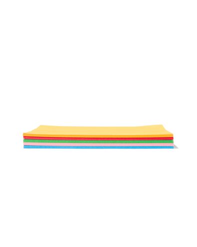 vouwblaadjes 5 kleuren - 150 stuks