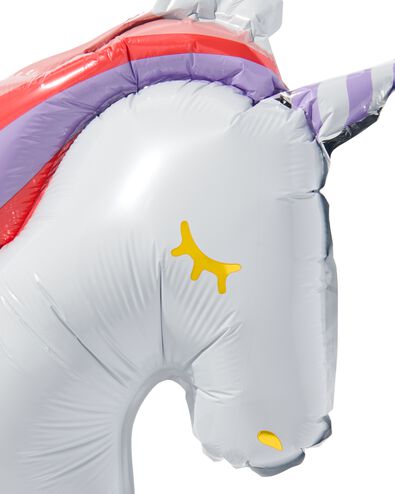 folieballon 3D eenhoorn 55cm hoog