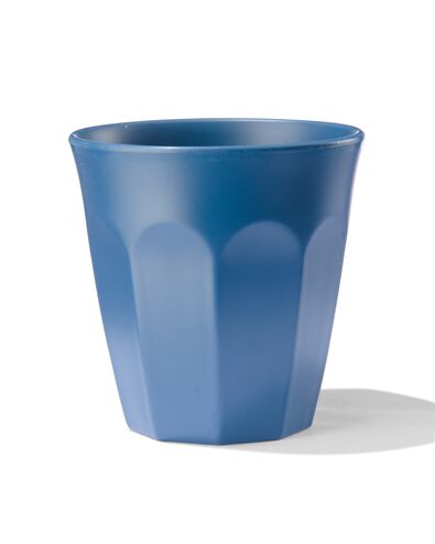 beker 300 ml melamine mat blauw