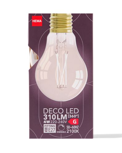 led peer goud E27 4W 310lm