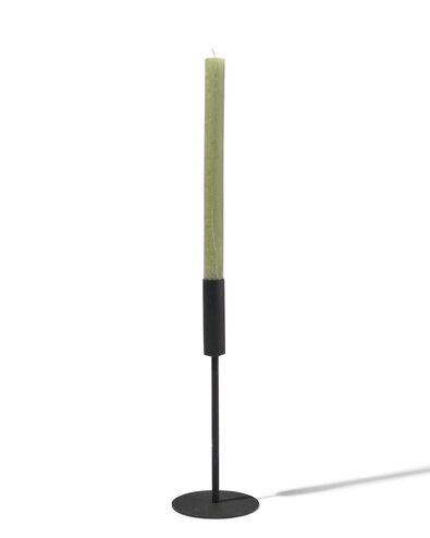 kandelaar &Oslash;10.5x26 - metaal zwart