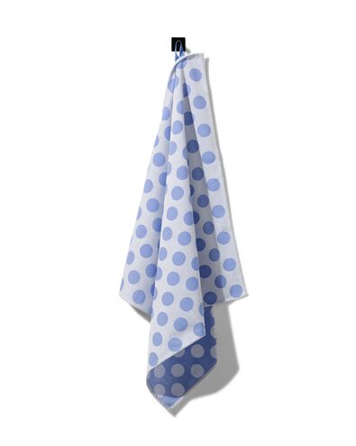 theedoek 65x65 katoen met stippen