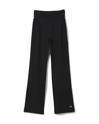 dames yogabroek zwart