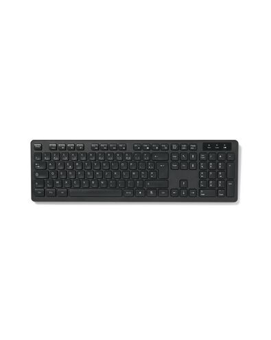 azerty toetsenbord draadloos zwart