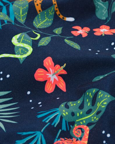 kinder zwembroek jungle donkerblauw