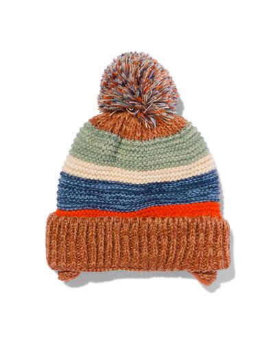 baby muts met pompon multi