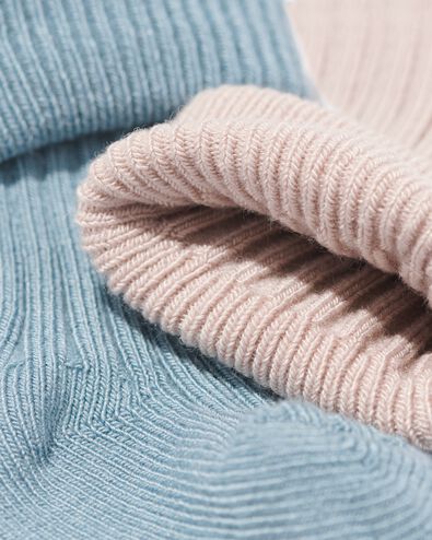 babysokken met bamboe - 5 paar blauw