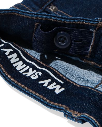 kinder jeans skinny fit donkerblauw