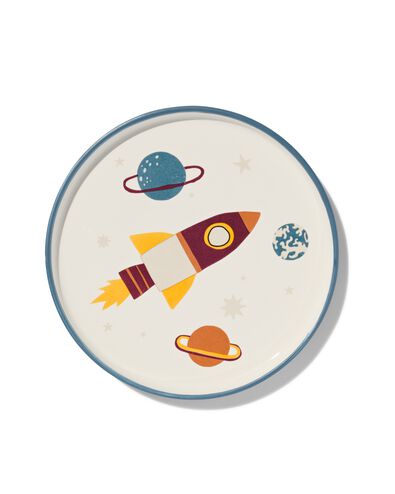 kinderbord &Oslash;19.3cm space new bone blauw
