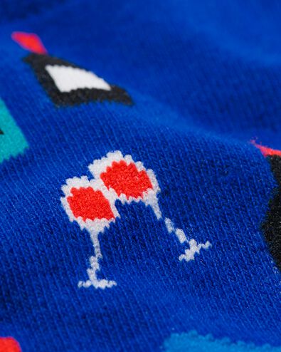 sokken met katoen sip sip hurray donkerblauw