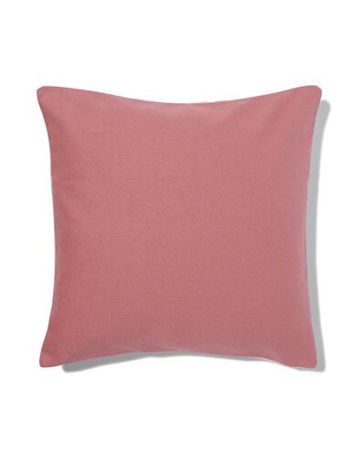 kussenhoes katoen 50x50 roze