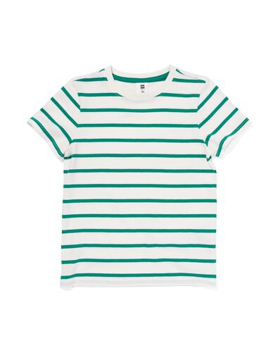 kinder t-shirt strepen groen