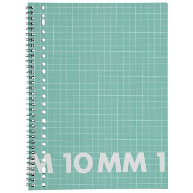 collegeblok A4 - geruit 10 x 10 mm - 3 stuks