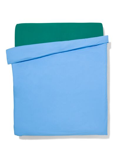 LINDA. dekbedovertrek percal 240x200/220 best blauw