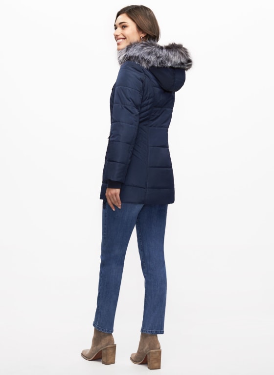 Vegan Down Quilted Coat