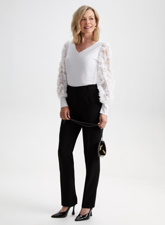 City Fit Straight Leg Pants