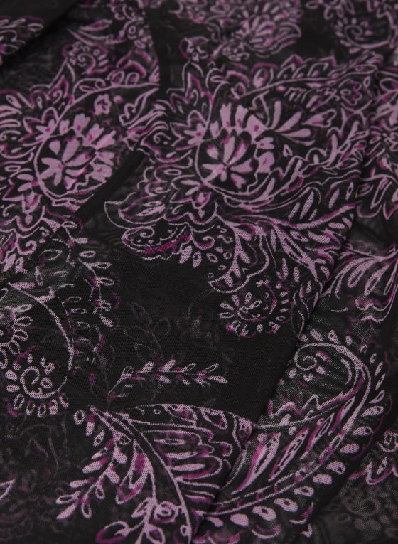 Paisley Print Cover-Up