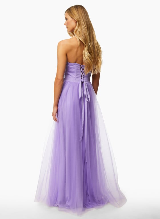 Embellished Corset Detail Gown