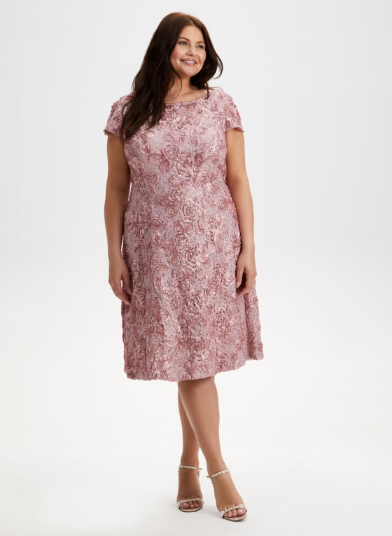 Floral Embroidery Dress