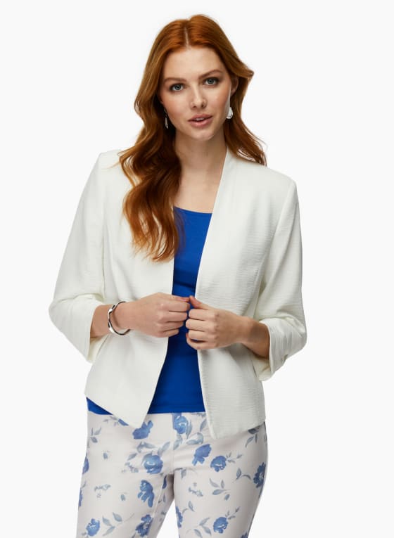 Hammered Crepe Jacket
