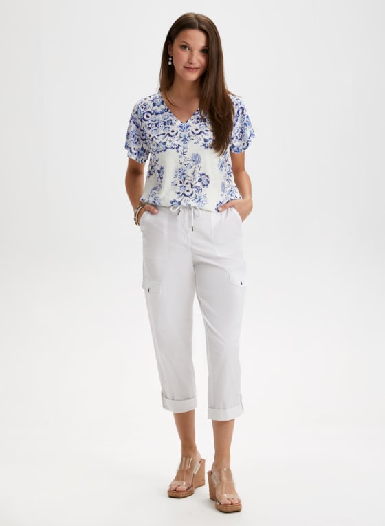 Floral Print Tee