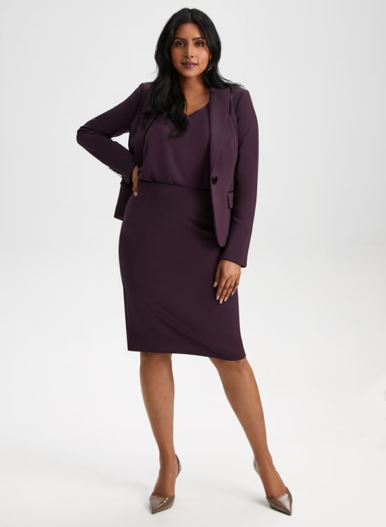 Dart Detail Pencil Skirt