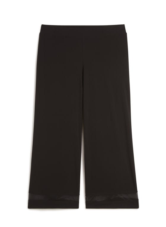 Pull-On Wide Leg Pants