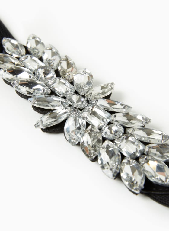 Faceted Stone Cluster Belt