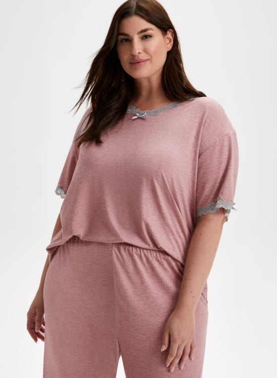 Dot Print Pyjama Set