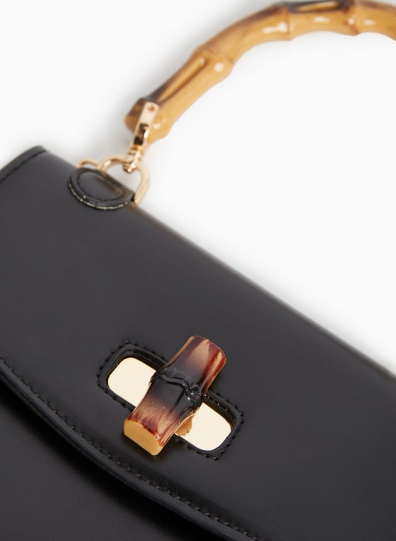 Bamboo Handle Handbag