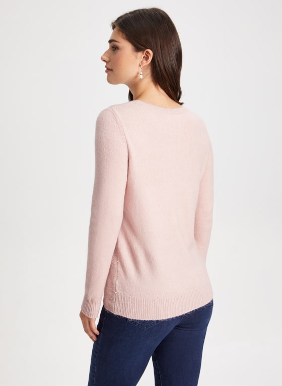 Mini Sequin Crewneck Sweater