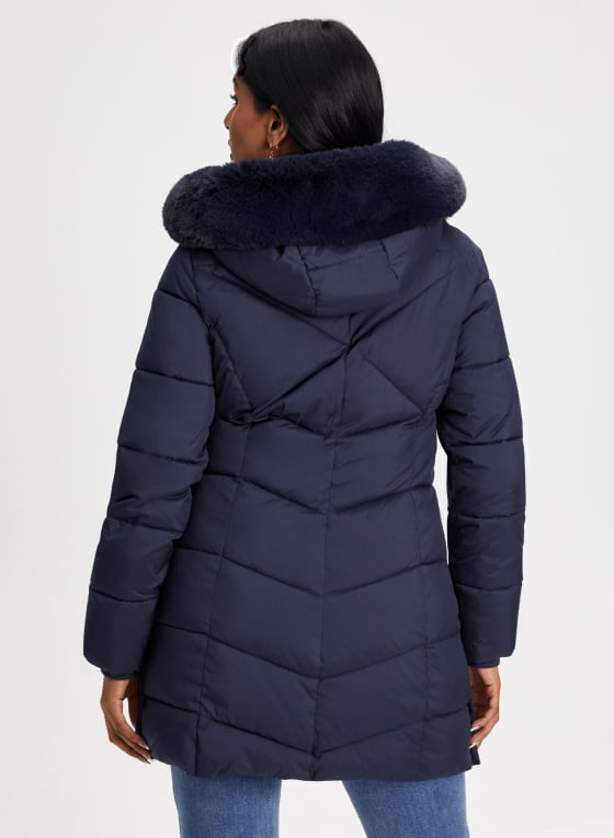 Quilted Vegan Down Coat