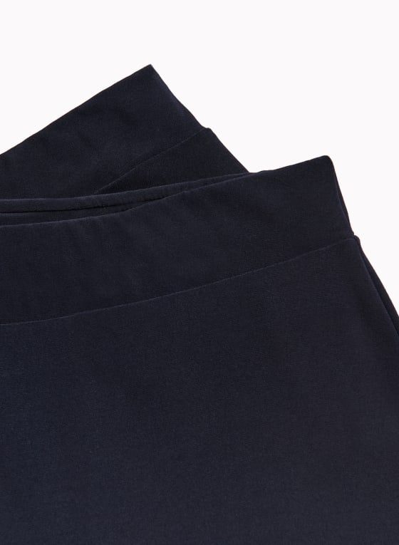 Pull-On Culotte Capris