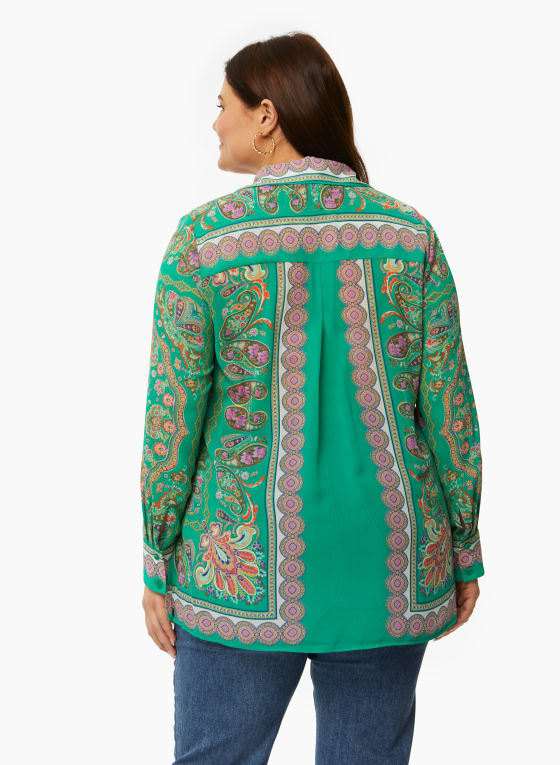 Paisley Print Blouse
