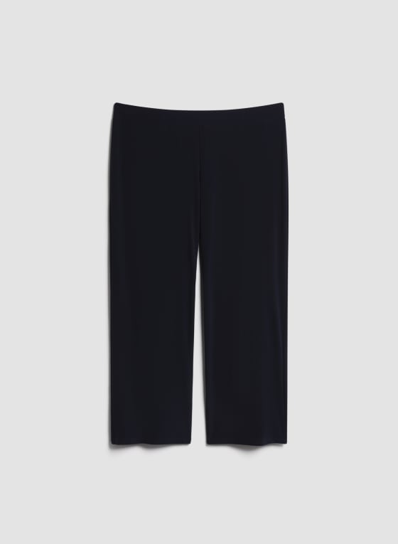 Pull-On Wide Leg Pants